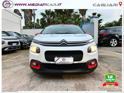 Citroen C3 C3 BlueHDi 75 S&S Shine Bianco usata Cagliari
