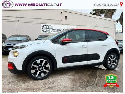 Citroen C3 C3 BlueHDi 75 S&S Shine Bianco usata Cagliari Citroen C3 C3 BlueHDi 75 S&S Shine Bianco usata Cagliari