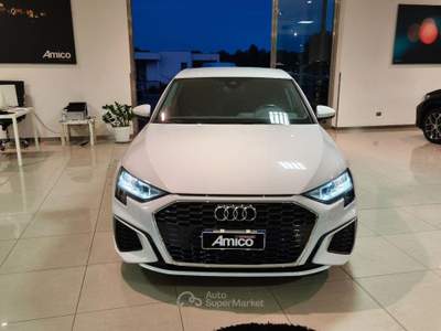 Audi A3 SPB 30 TDI S tronic S line edition Bianco usata San Michele Salentino