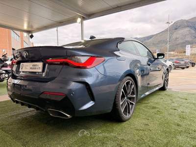 BMW Serie 4 440i M440i Coupe mhev 48V xdrive auto Blu/Azzurro usata Spigno Saturnia