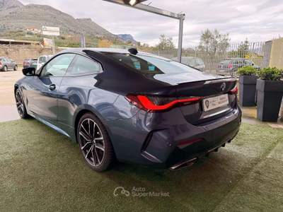 BMW Serie 4 440i M440i Coupe mhev 48V xdrive auto Blu/Azzurro usata Spigno Saturnia