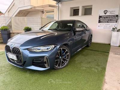 BMW Serie 4 440i M440i Coupe mhev 48V xdrive auto Blu/Azzurro usata Spigno Saturnia