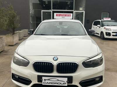 BMW Serie 1 114d pari al nuovo unico proprietario Bianco usata Tolentino
