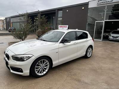 BMW Serie 1 114d pari al nuovo unico proprietario Bianco usata Tolentino