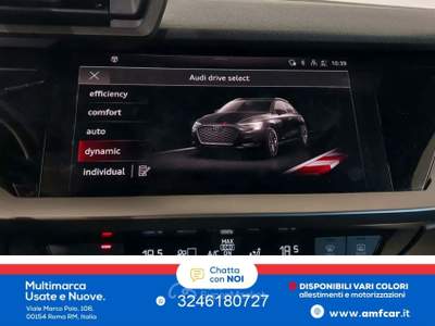 Audi A3 Sportback 40 TFSI e /NAVI / Assistant /1.HAND Nero usata Roma