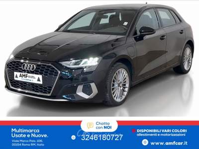 Audi A3 Sportback 40 TFSI e /NAVI / Assistant /1.HAND Nero usata Roma