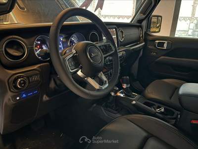 Jeep Wrangler Plug-In Hybrid My23 Rubicon 2.0 4xe Phev 380cv At8 Argento usata Alessandria