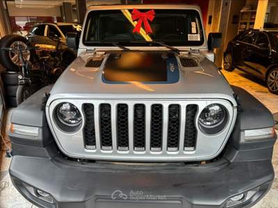 Jeep Wrangler Plug-In Hybrid My23 Rubicon 2.0 4xe Phev 380cv At8 Argento usata Alessandria