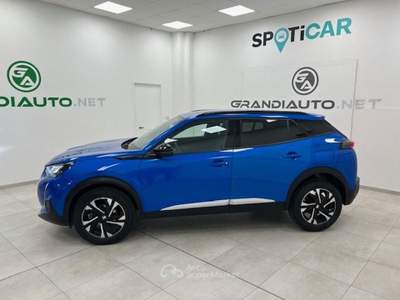 Peugeot 2008 II 2020 1.2 puretech Allure Pack s&s 100cv Blu/Azzurro usata Alessandria