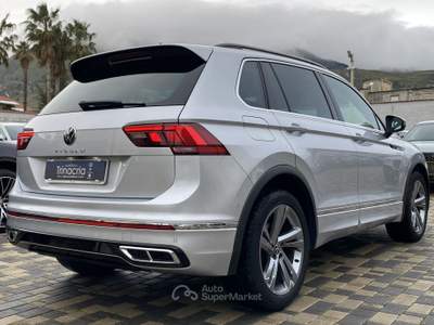 Volkswagen Tiguan R-Line 2.0 TDI 150 CV DSG Argento usata Borgetto