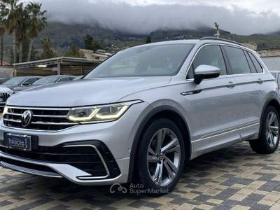 Volkswagen Tiguan R-Line 2.0 TDI 150 CV DSG Argento usata Borgetto