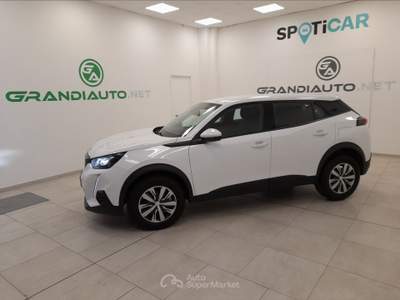 Peugeot 2008 II 2020 1.2 puretech Active s&s 100cv Bianco usata Alessandria