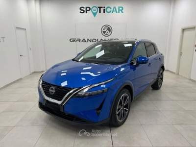 Nissan Qashqai III 2021 1.3 mhev Tekna+ 2wd 158cv xtronic Blu/Azzurro usata Alessandria