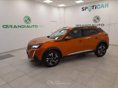 Peugeot 2008 II 2020 1.2 puretech Allure Pack s&s 100cv Arancione usata Alessandria