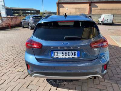 Ford Focus 1.0 EcoBoost Hybrid 125 CV Powershift 5p. Active X Blu/Azzurro usata Brusnengo