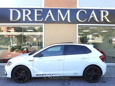 Volkswagen Polo 2.0 TSI DSG 25TH ONE OF 2500 TETTO PANO Bianco usata Savona