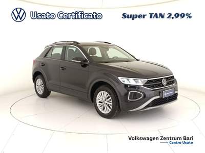 Volkswagen T-Roc 2.0 tdi life 150cv dsg Nero usata Bari