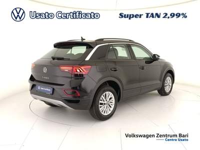 Volkswagen T-Roc 2.0 tdi life 150cv dsg Nero usata Bari