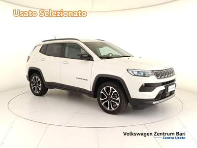 Jeep Compass 1.6 mjt limited 2wd 130cv Bianco usata Bari