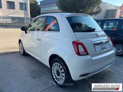 Fiat 500 1.0 Hybrid Lounge Bianco usata Città Sant'Angelo