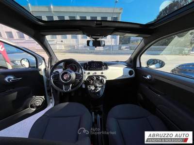 Fiat 500 1.0 Hybrid Lounge Bianco usata Città Sant'Angelo