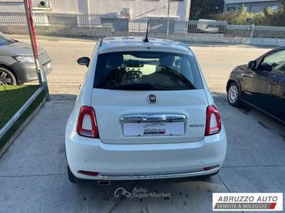 Fiat 500 1.0 Hybrid Lounge Bianco usata Città Sant'Angelo