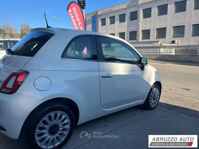 Fiat 500 1.0 Hybrid Lounge Bianco usata Città Sant'Angelo