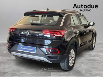 Volkswagen T-Roc  - t-roc 2.0 tdi life 150cv dsg Nero usata Salerno