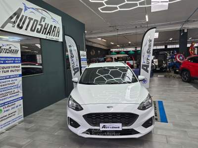 Ford Focus FORD FOCUS SW ST-LINE 1.0 ECOBOOST 125CV 2020 Bianco usata Torino