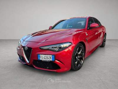 Alfa Romeo Giulia 2.9 V6 Bi-Turbo Quadrifoglio MAN Rosso usata Cappelle sul Tavo