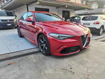 Alfa Romeo Giulia 2.9 V6 Bi-Turbo Quadrifoglio MAN Rosso usata Cappelle sul Tavo