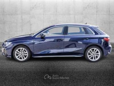 Audi A3 SPB 30 TFSI S tronic S line edition Blu/Azzurro usata Pieve di Cento