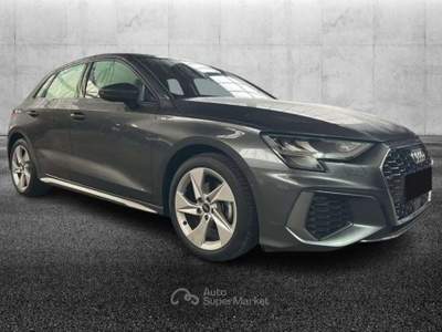 Audi A3 SPB 35 TDI S tronic S line edition Grigio usata Pieve di Cento