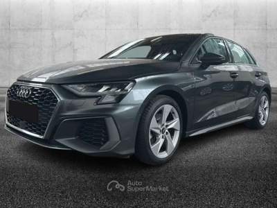 Audi A3 SPB 35 TDI S tronic S line edition Grigio usata Pieve di Cento