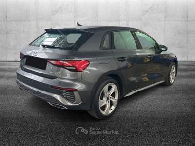 Audi A3 SPB 35 TDI S tronic S line edition Grigio usata Pieve di Cento