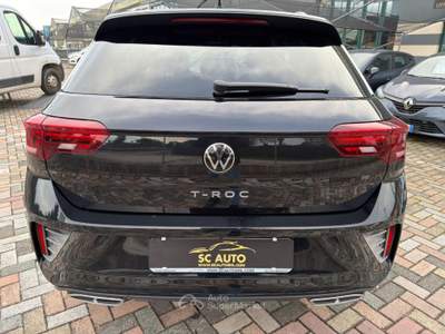 Volkswagen T-Roc 2.0 TDI SCR R-Line Nero usata Zero Branco