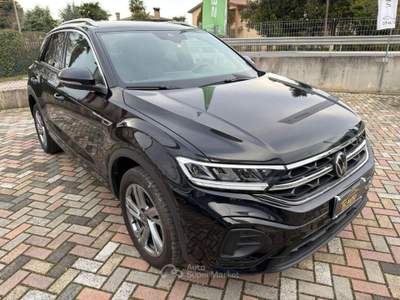 Volkswagen T-Roc 2.0 TDI SCR R-Line Nero usata Zero Branco