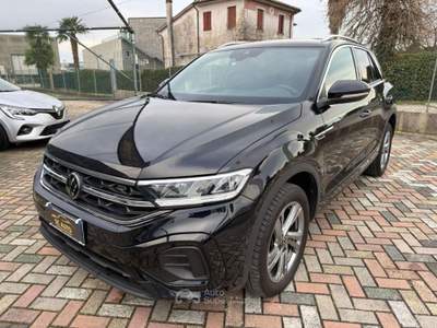 Volkswagen T-Roc 2.0 TDI SCR R-Line Nero usata Zero Branco