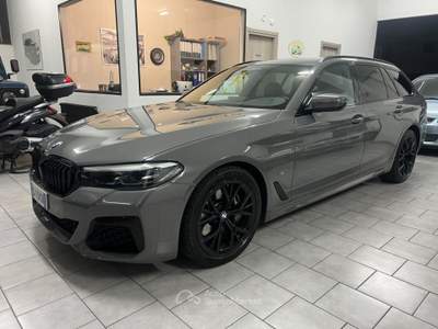 BMW Serie 5 530d 530 530d 48V xDrive Touring Msport Grigio usata Somma Lombardo
