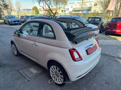 Fiat 500C 1.2 Lounge 69cv PELLE FRAU Bianco usata Cernusco sul Naviglio