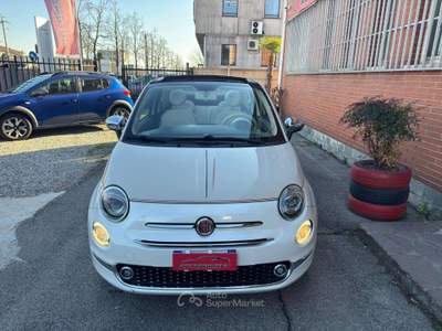 Fiat 500C 1.2 Lounge 69cv PELLE FRAU Bianco usata Cernusco sul Naviglio