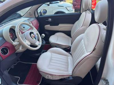 Fiat 500C 1.2 Lounge 69cv PELLE FRAU Bianco usata Cernusco sul Naviglio