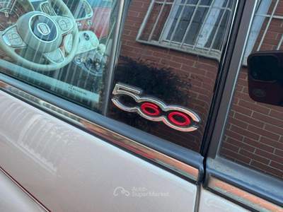 Fiat 500C 1.2 Lounge 69cv PELLE FRAU Bianco usata Cernusco sul Naviglio