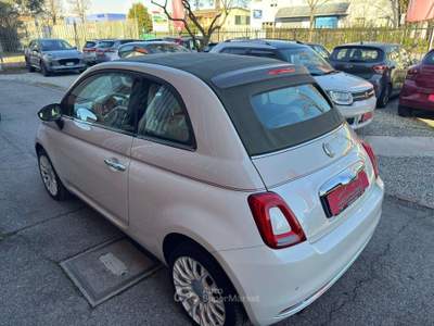 Fiat 500C 1.2 Lounge 69cv PELLE FRAU Bianco usata Cernusco sul Naviglio