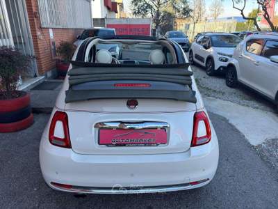 Fiat 500C 1.2 Lounge 69cv PELLE FRAU Bianco usata Cernusco sul Naviglio