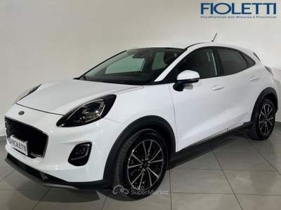 Ford Puma 1.0 ECOBOOST HYBRID 125 CV S&S TITANIUM Bianco usata Manerbio