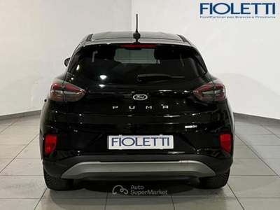Ford Puma 1.0 ECOBOOST HYBRID 125 CV S&S TITANIUM Nero usata Manerbio