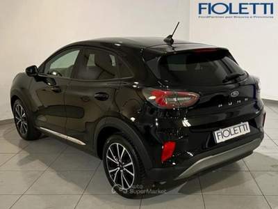 Ford Puma 1.0 ECOBOOST HYBRID 125 CV S&S TITANIUM Nero usata Manerbio