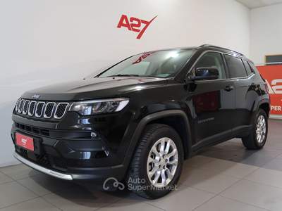 Jeep Compass 1.3 T4 PHEV 190cv Limited 4xe Auto #SENSORI PARK#CARPLAY# Nero usata VILLORBA