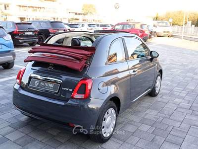 Fiat 500C 500 III  1.0 hybrid  70cv *NEOPATENTATI* Grigio usata Pescantina